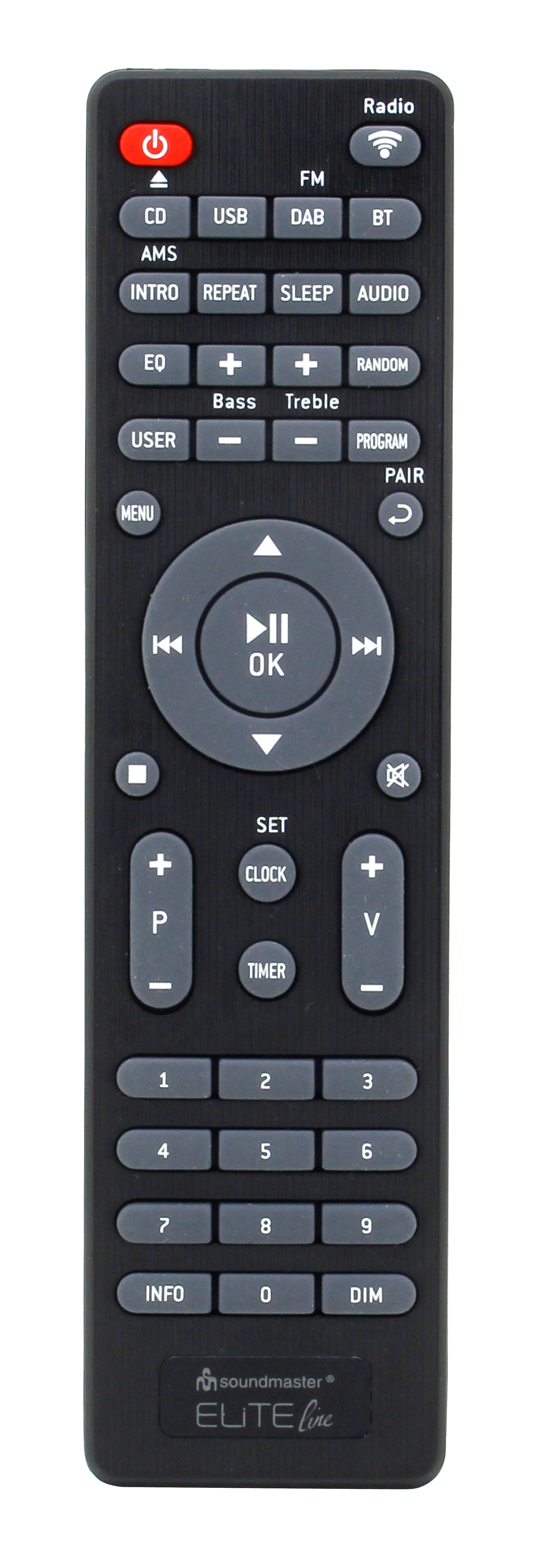 Stereo Musikcenter mit WLAN-Internet/DAB+/UKW-Radio, CD/MP3, USB, Bluetooth®, APP-Steuerung