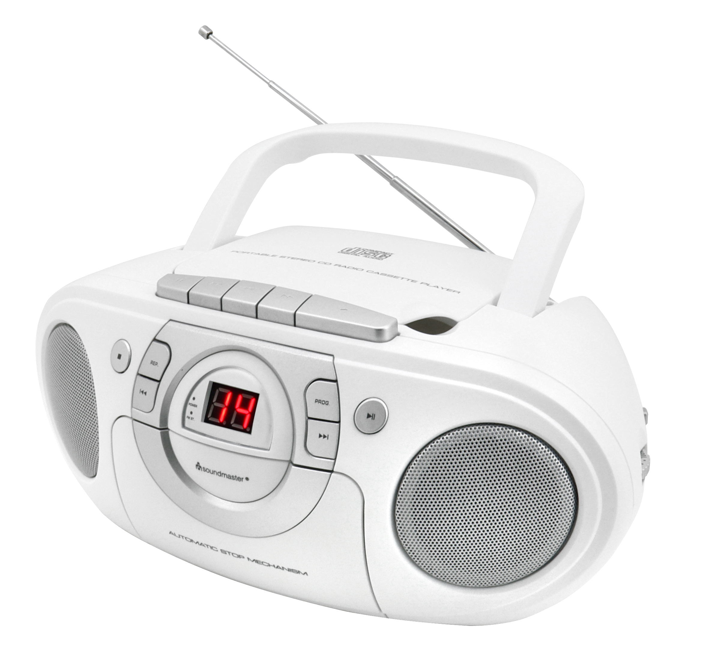 CD Boombox mit UKW Radio und Kassettenspieler