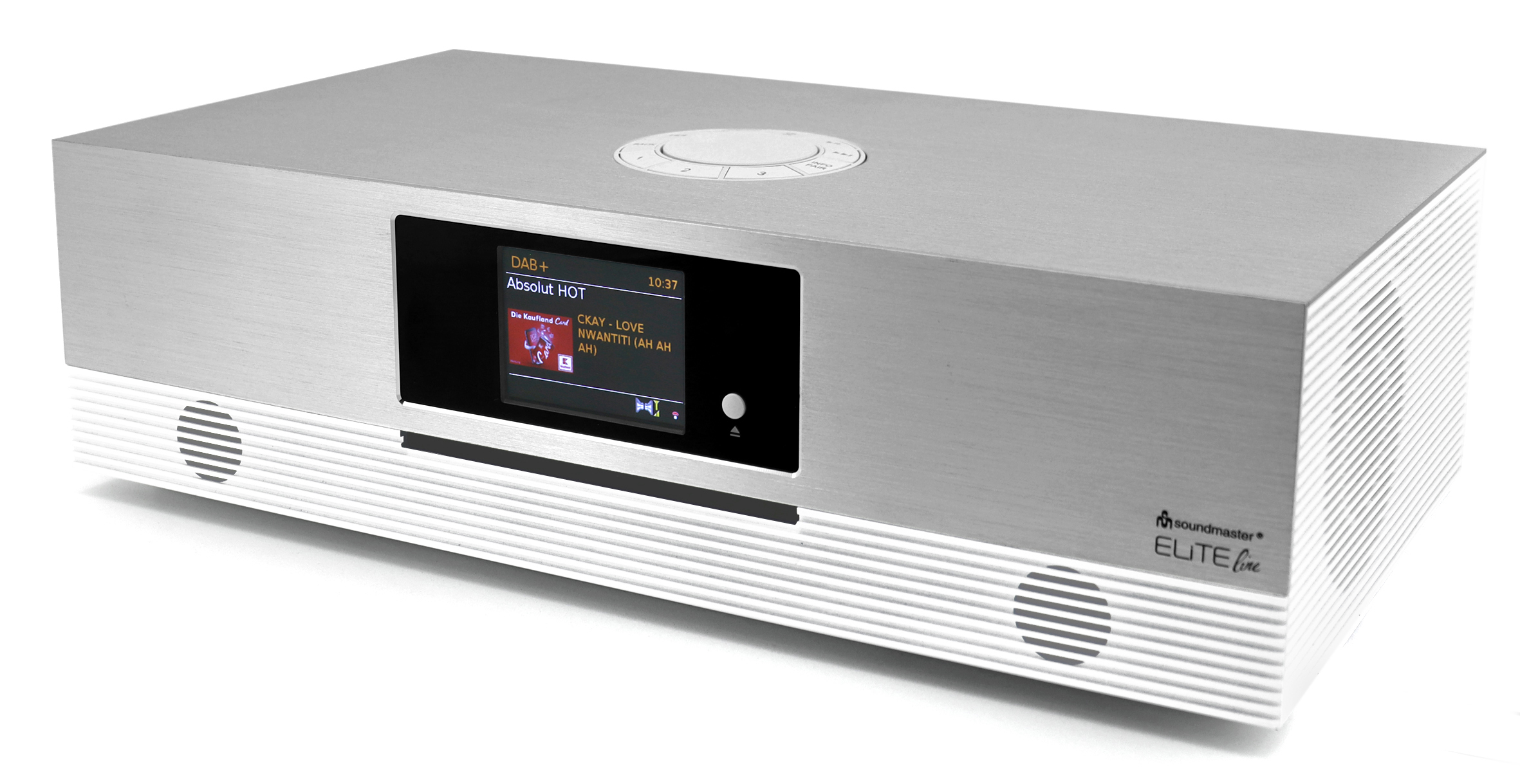 Stereo Musikcenter mit WLAN-Internet/DAB+/UKW-Radio, CD/MP3, USB, Bluetooth®, APP-Steuerung