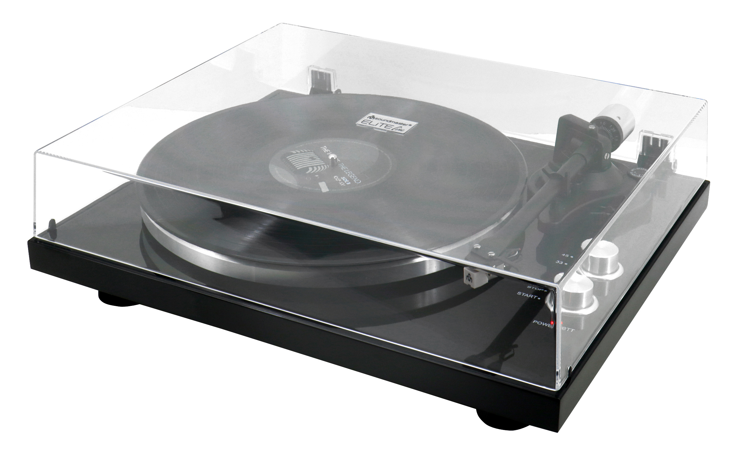 Plattenspieler mit Magnettonabnehmersystem, Bluetooth® Sendefunktion