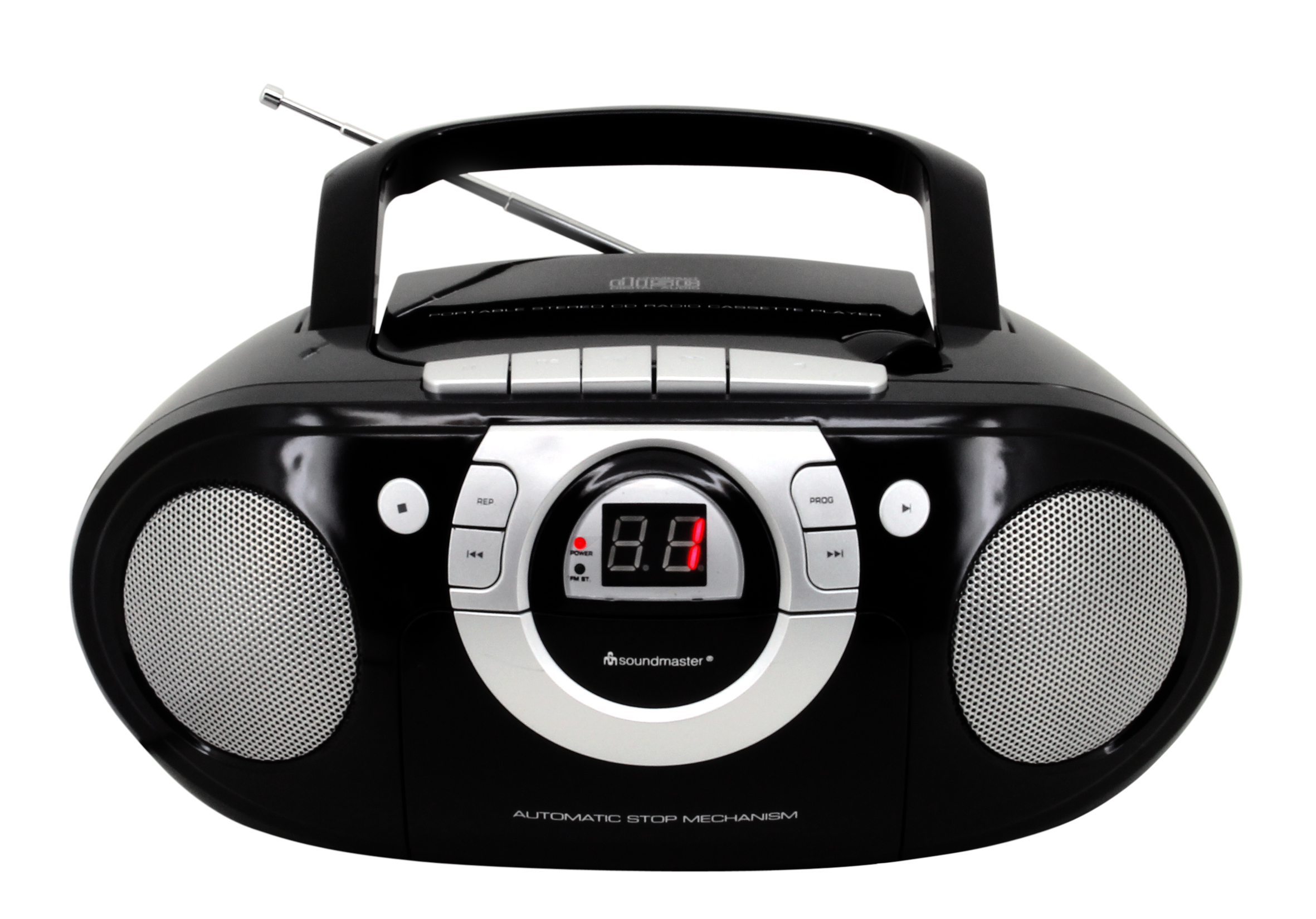 CD Boombox mit UKW Radio und Kassettenspieler
