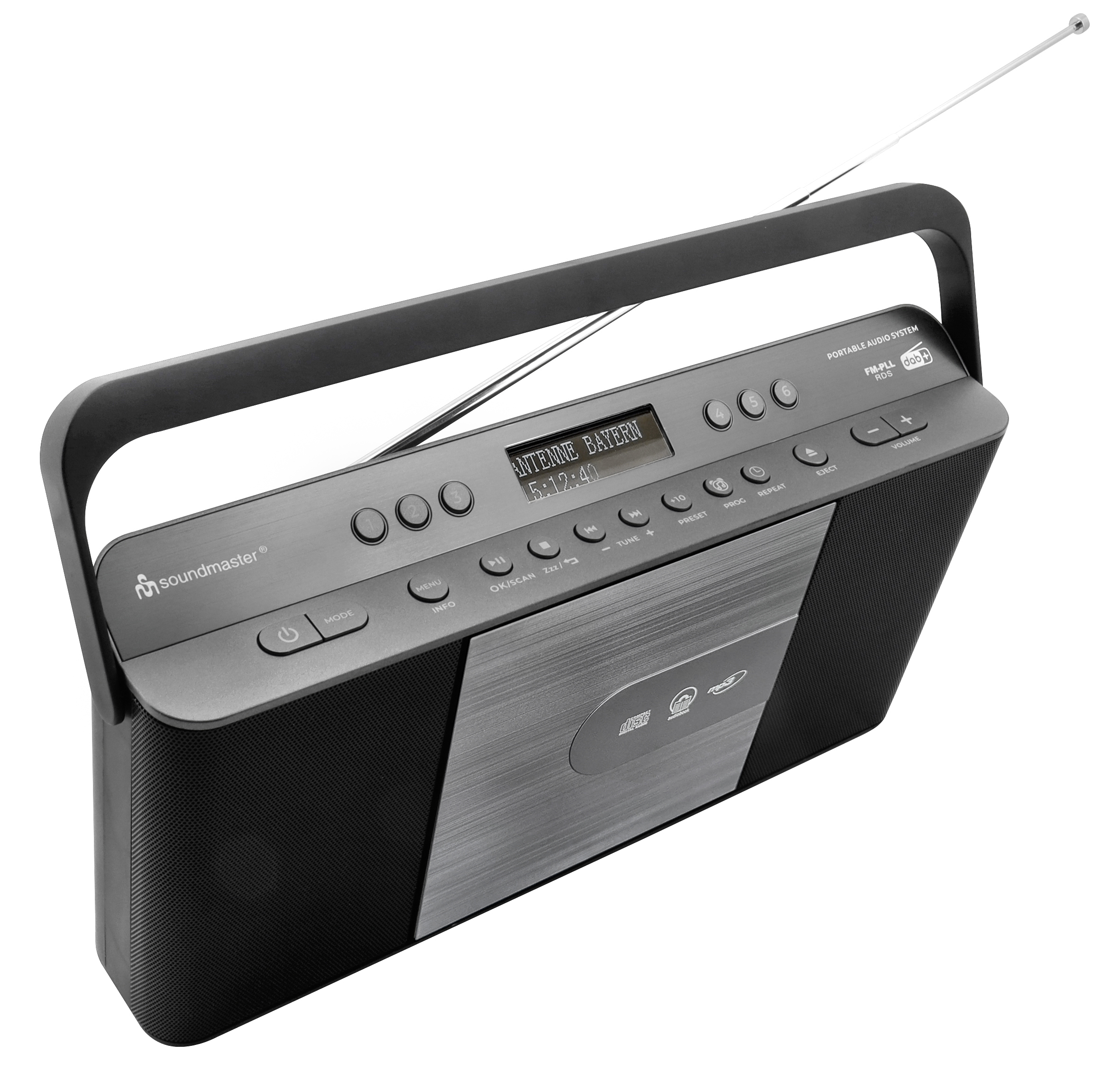 DAB+/UKW Radio mit CD/MP3, USB