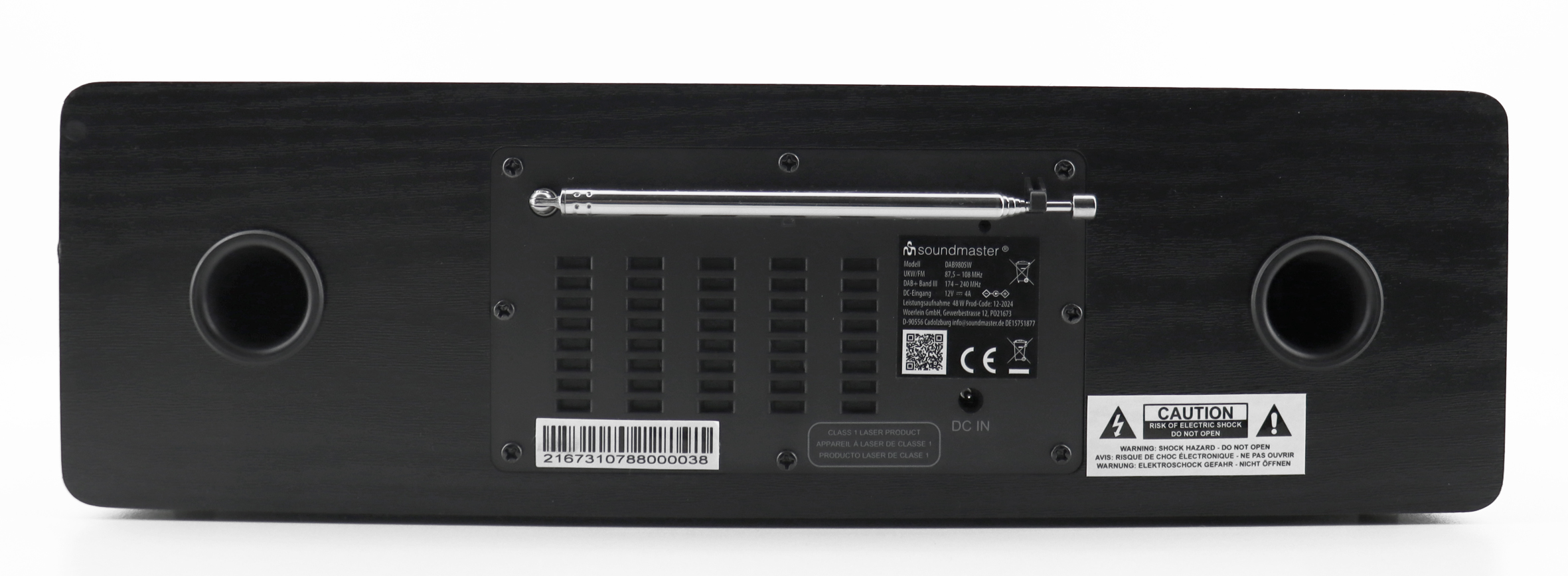Stereo Musikcenter mit DAB+/UKW, CD/MP3, USB, Bluetooth®