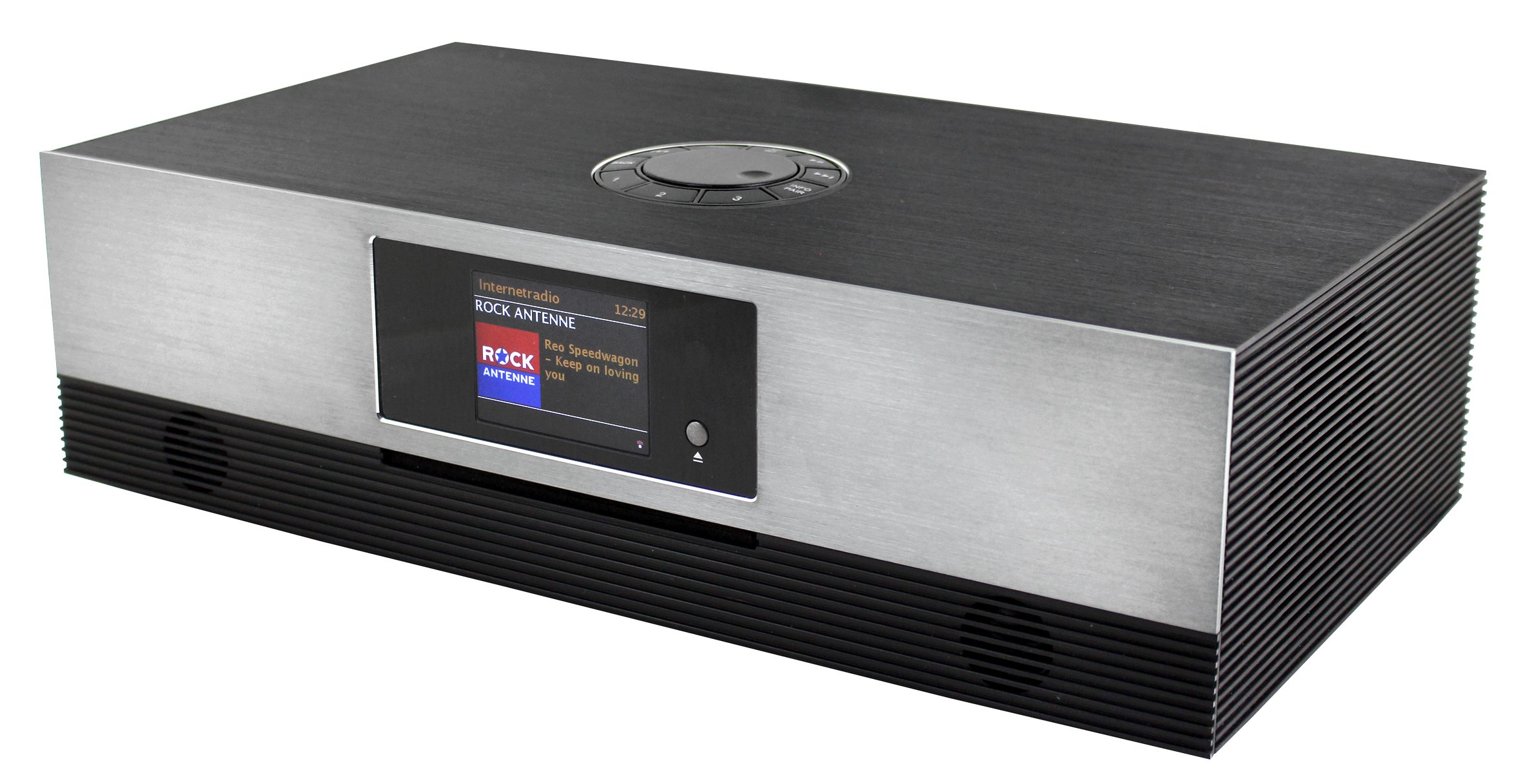 Stereo Musikcenter mit WLAN-Internet/DAB+/UKW-Radio, CD/MP3, USB, Bluetooth®, APP-Steuerung