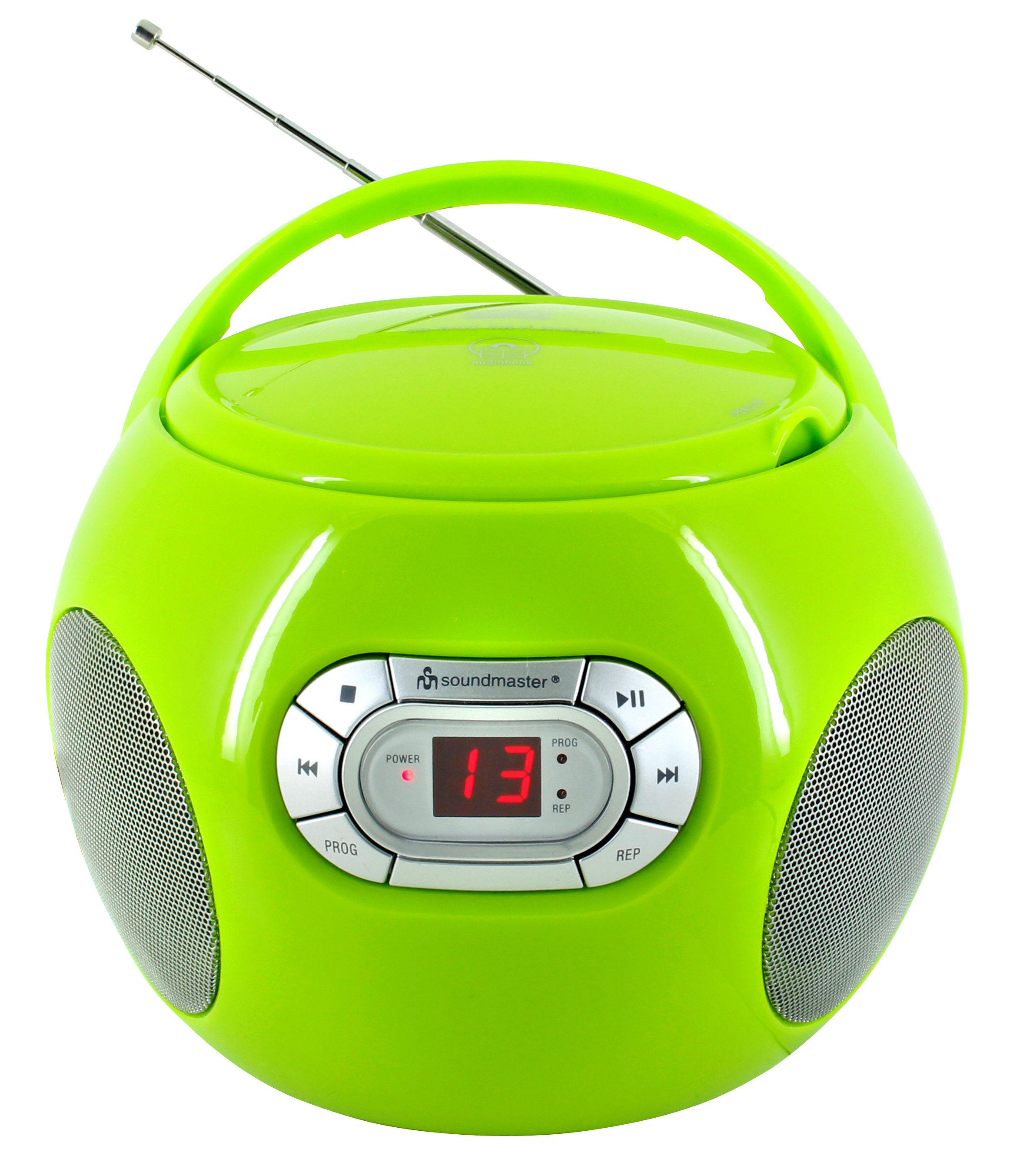 CD Boombox mit Hörbuchfunktion, UKW Radio