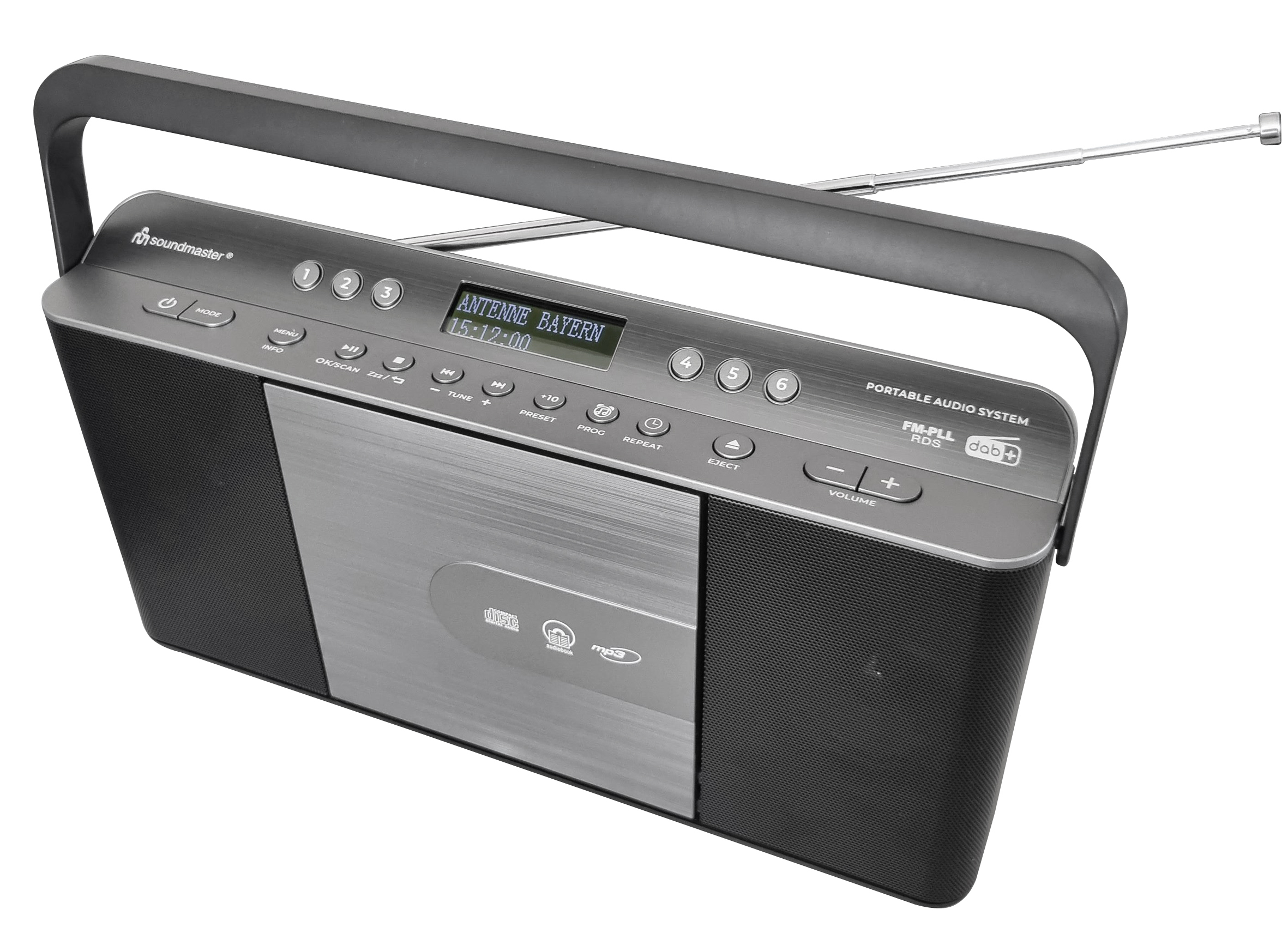 DAB+/UKW Radio mit CD/MP3, USB