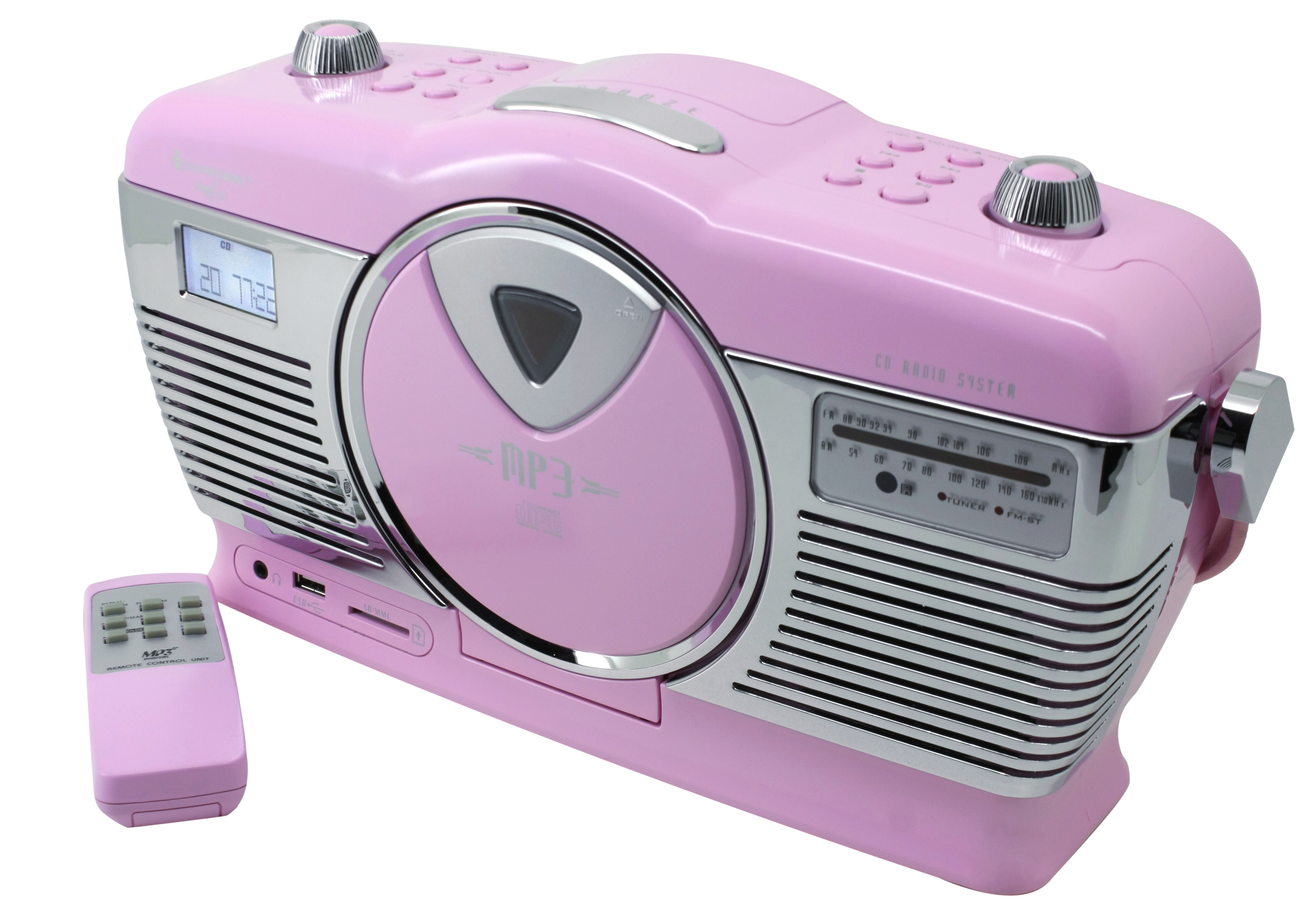 UKW Kofferradio mit Vertikal-CD-Spieler