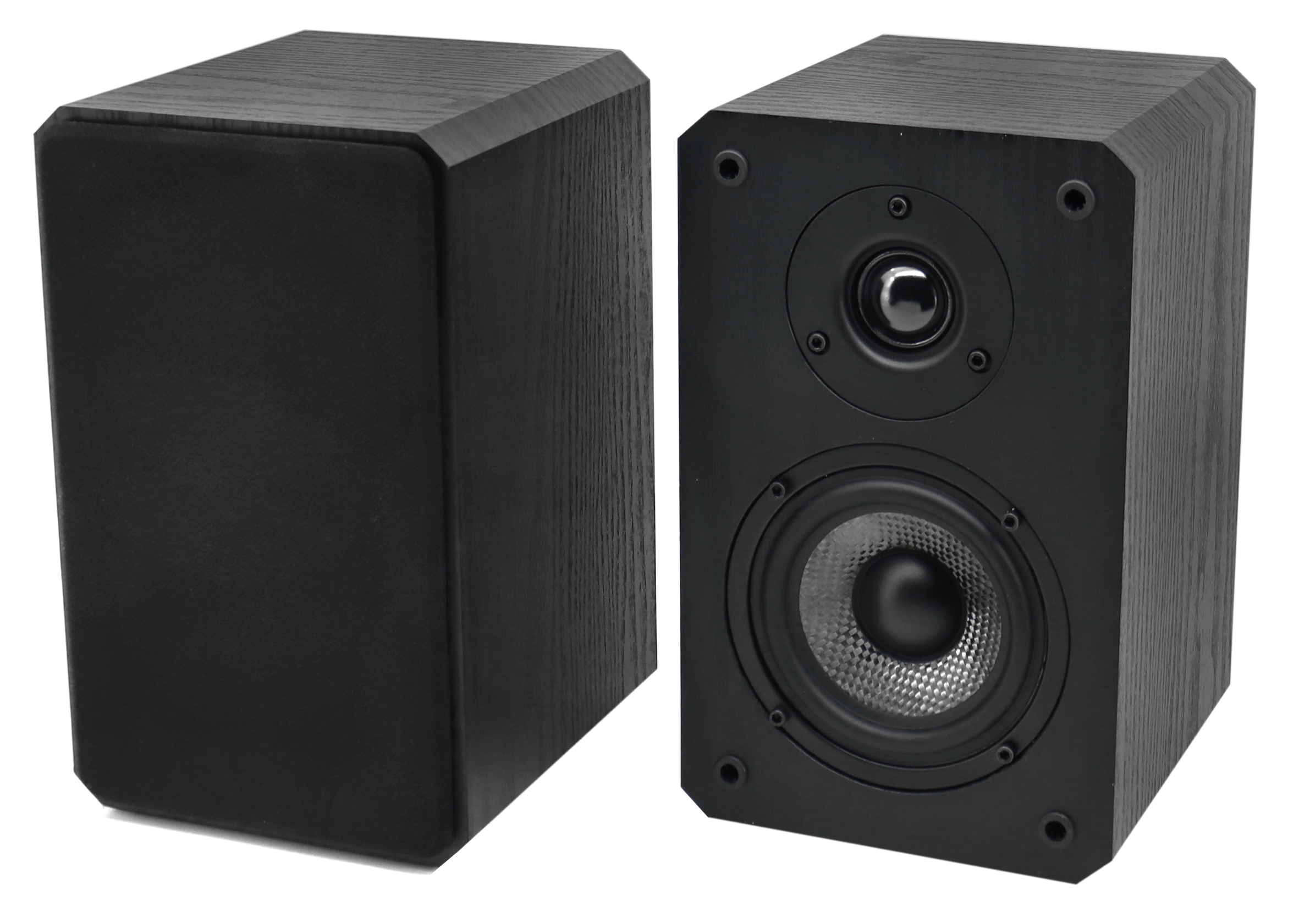 2 x 50 W Regallautsprecher