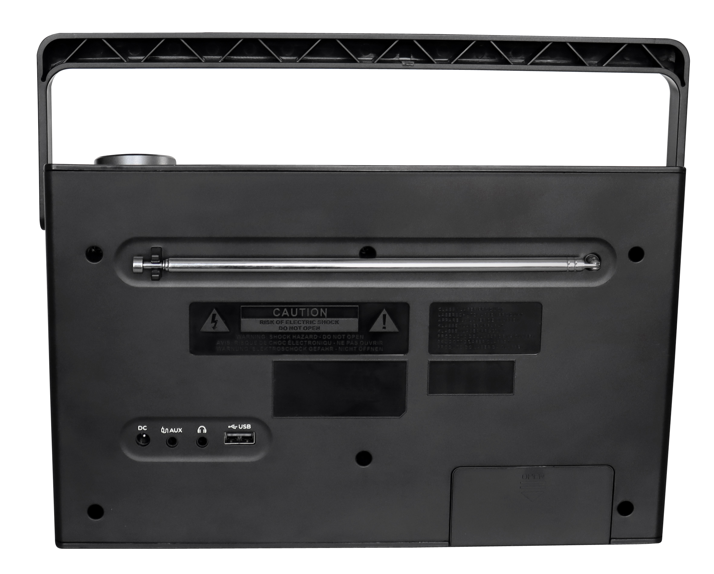 DAB+/FM radio with CD/MP3, USB, Bluetooth®, colour display