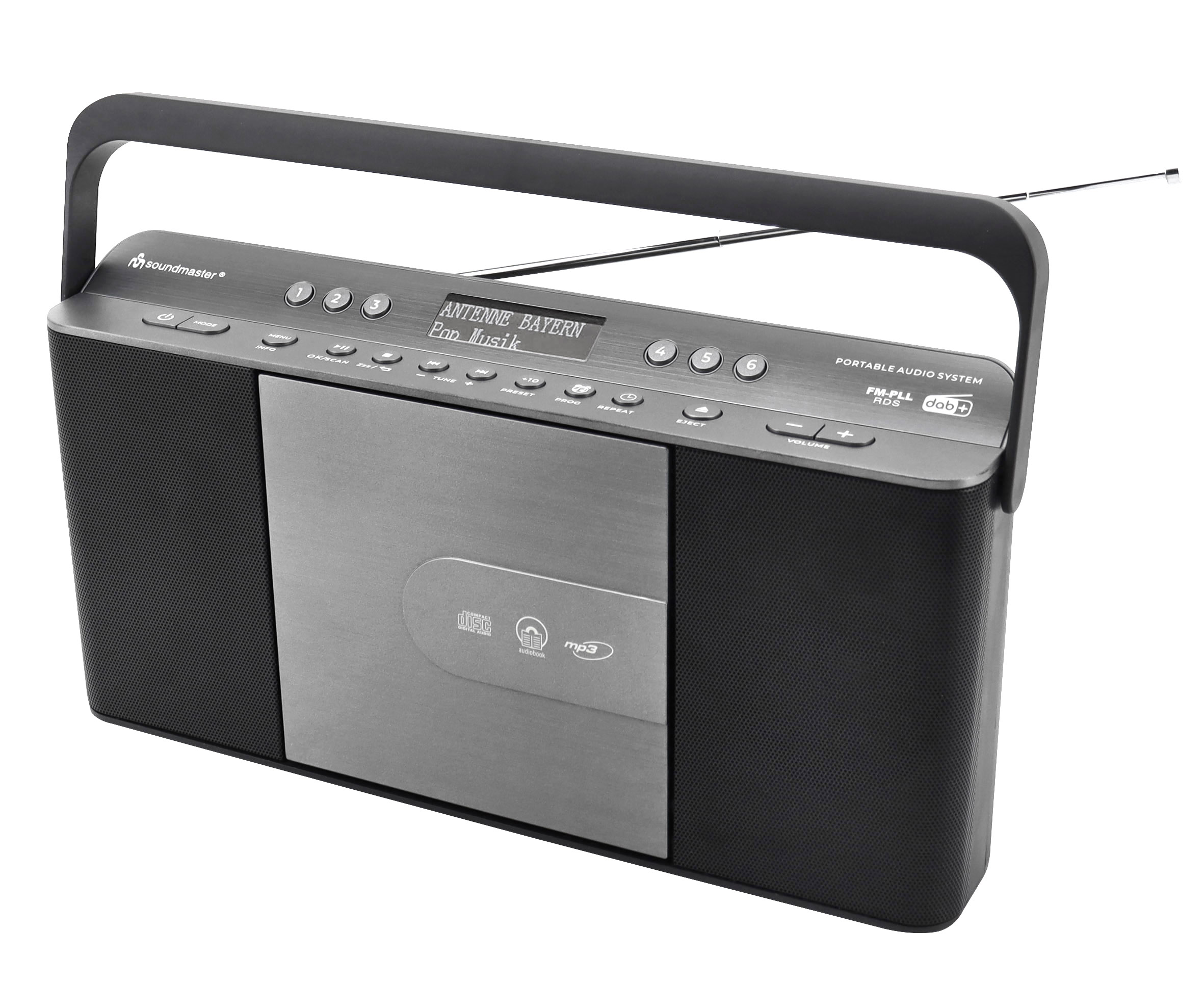 DAB+/UKW Radio mit CD/MP3, USB