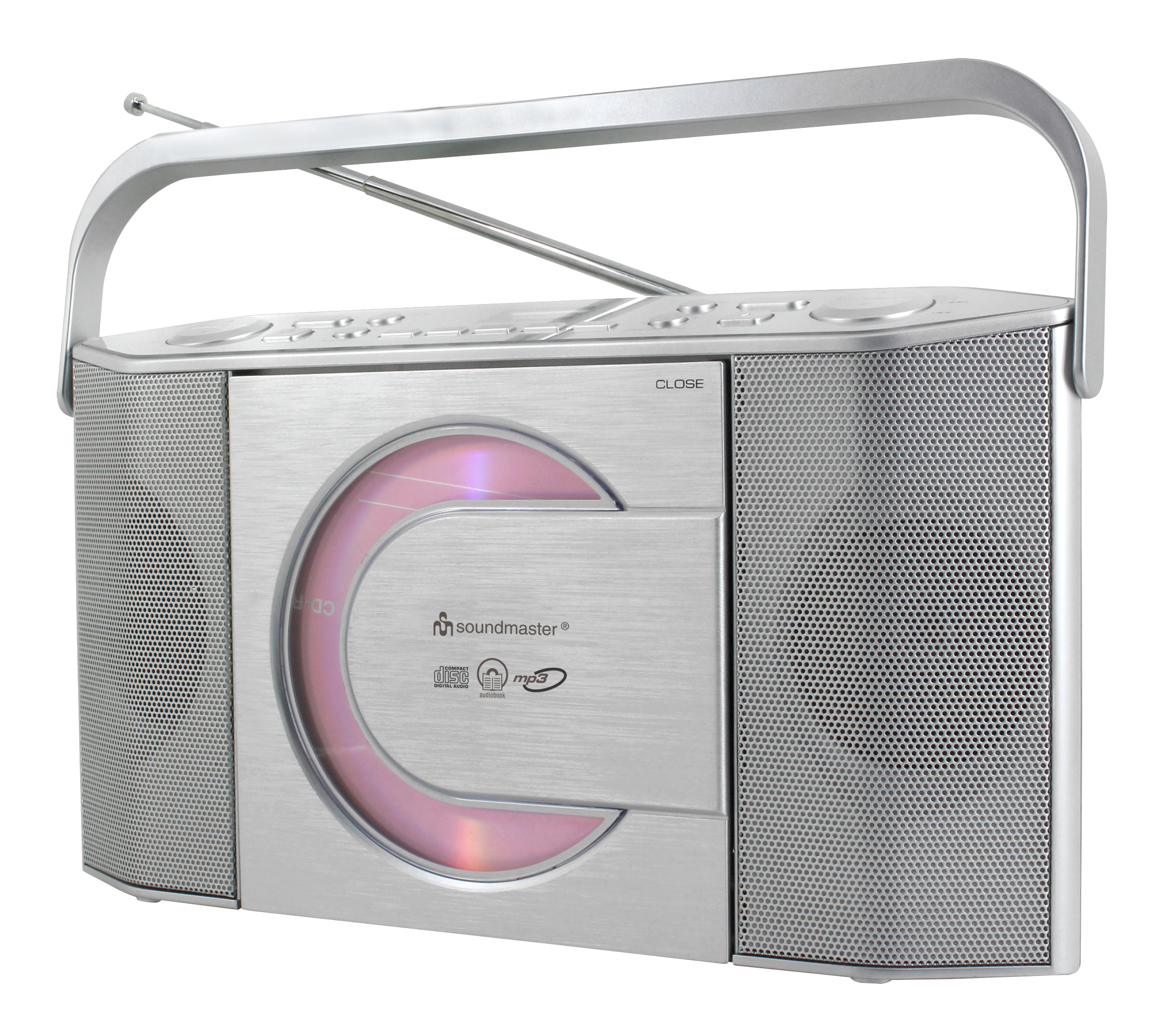 Tragbarer CD/MP3 Stereo UKW-PLL Radio
