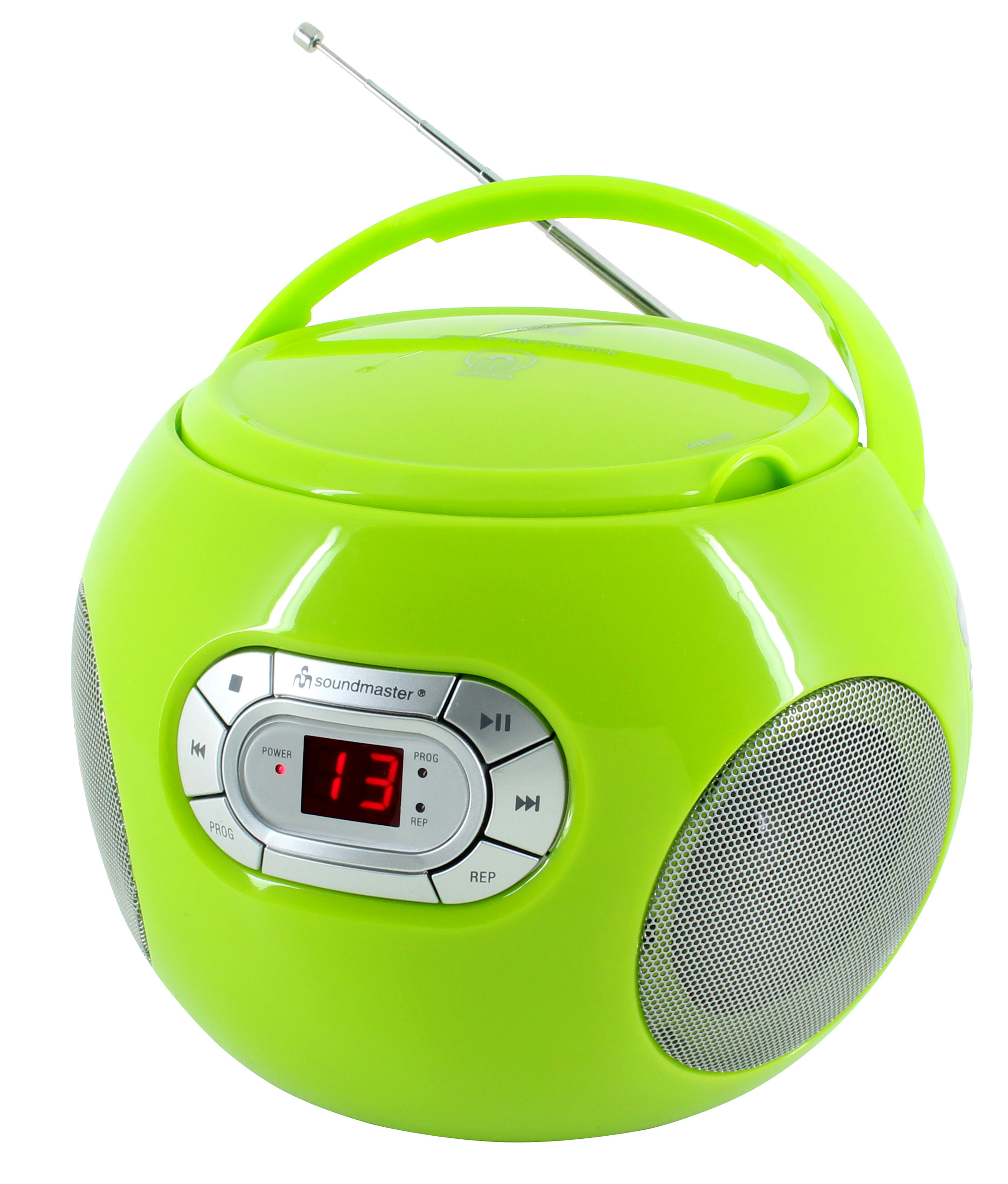 CD Boombox mit Hörbuchfunktion, UKW Radio