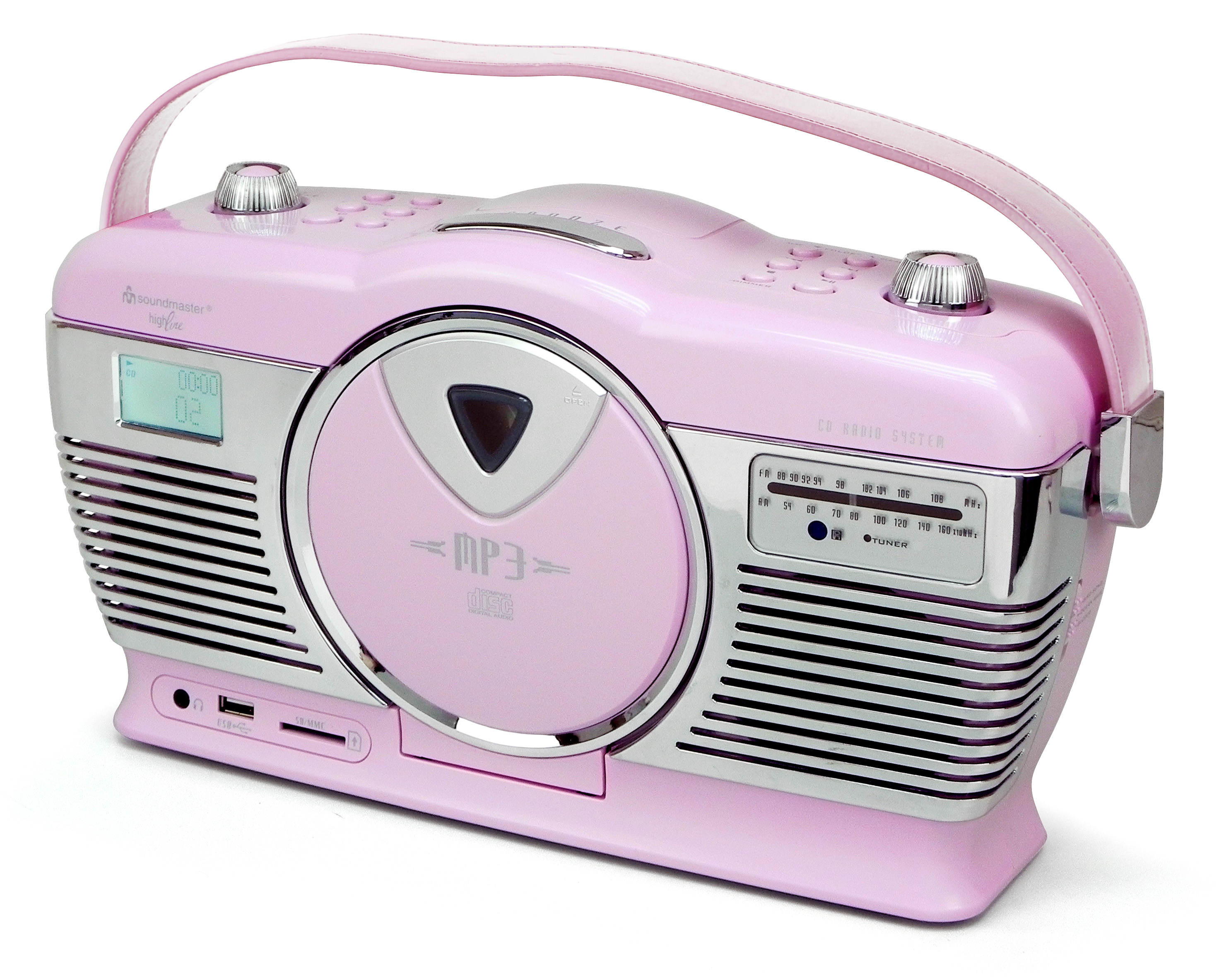 UKW Kofferradio mit Vertikal-CD-Spieler