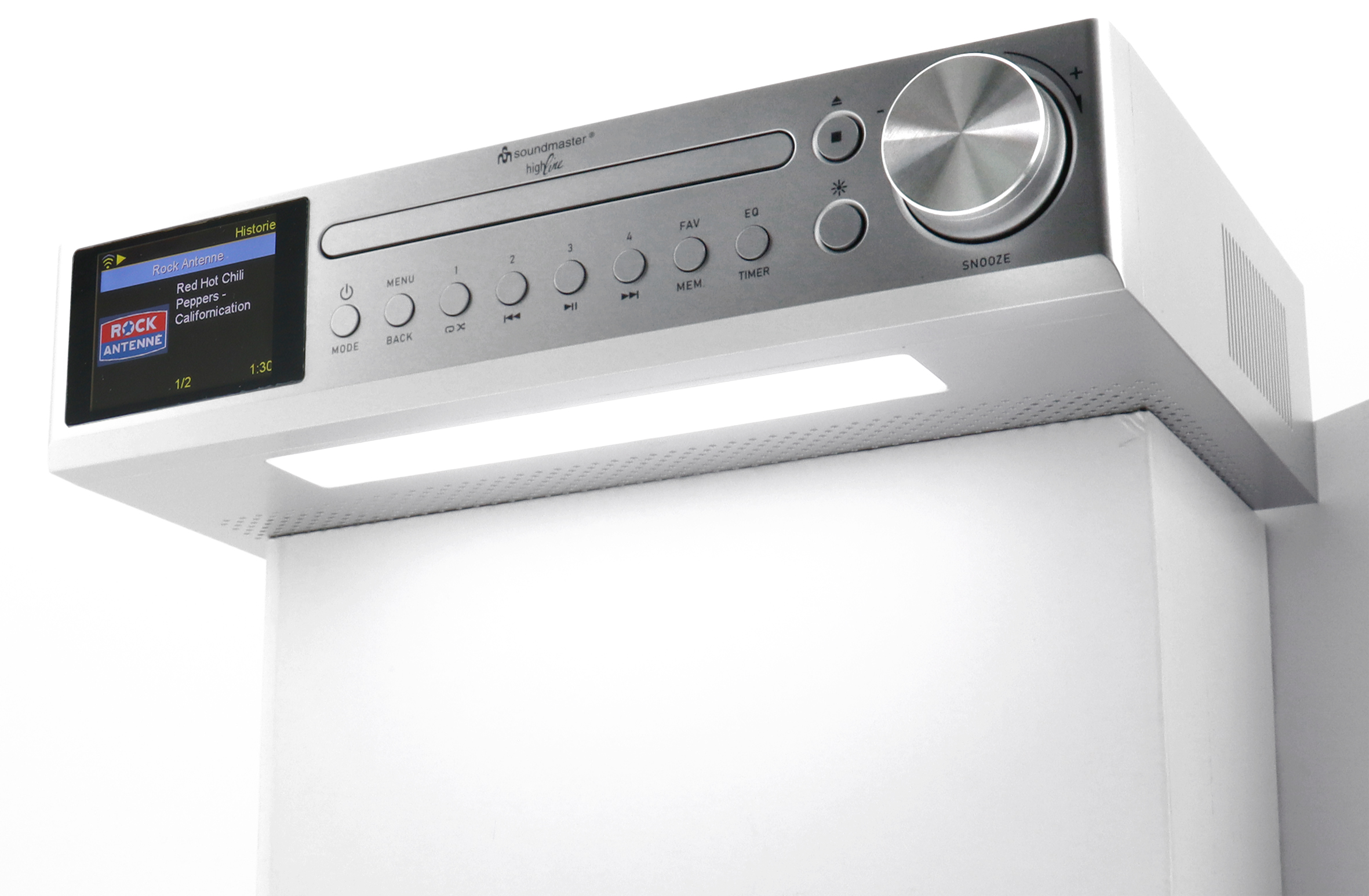 Küchenunterbau Musikcenter mit WLAN-Internet/DAB+/UKW-Radio, CD/MP3, Bluetooth®