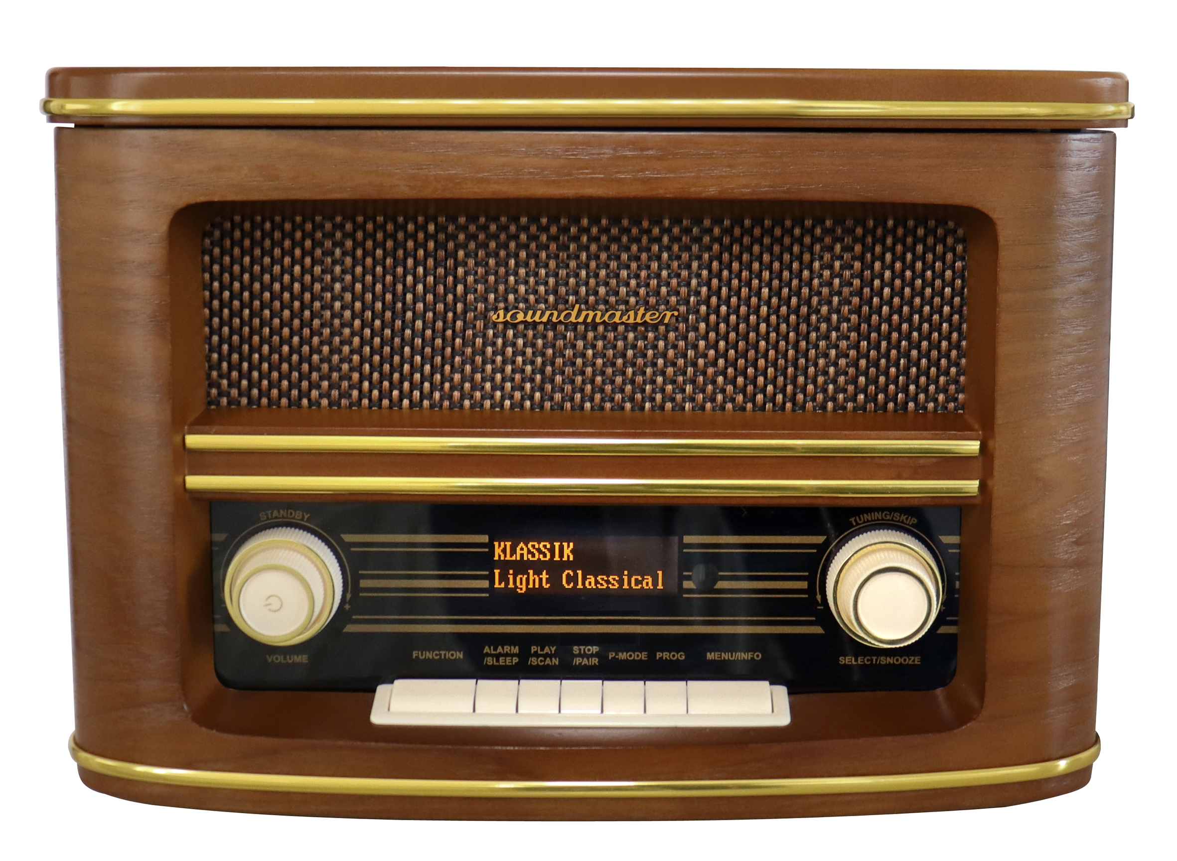 Nostalgie Stereo DAB+/UKW Radio mit CD/MP3, USB, Bluetooth®