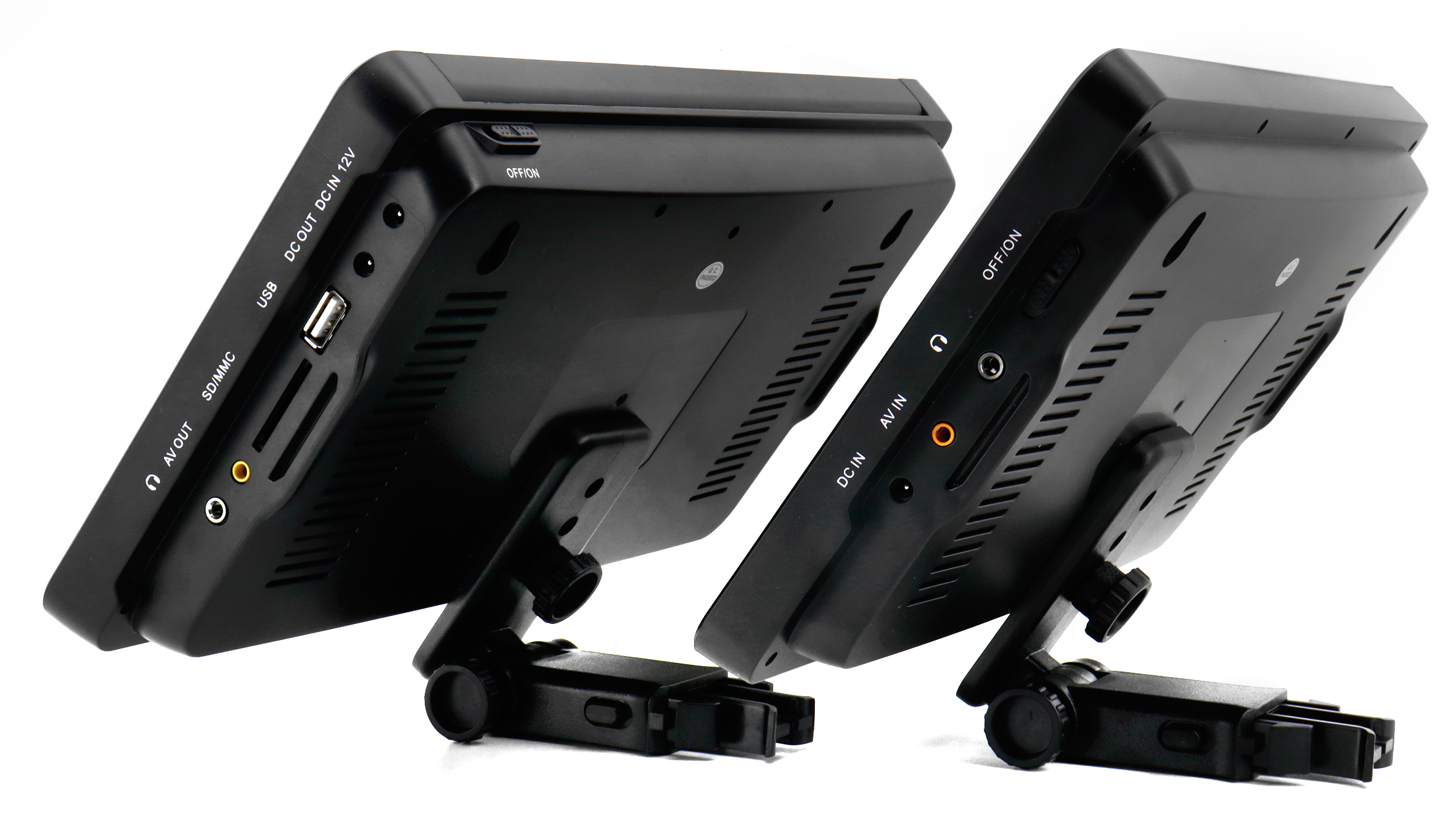 Portable DVD-player with two 10.1“ LCD-screens