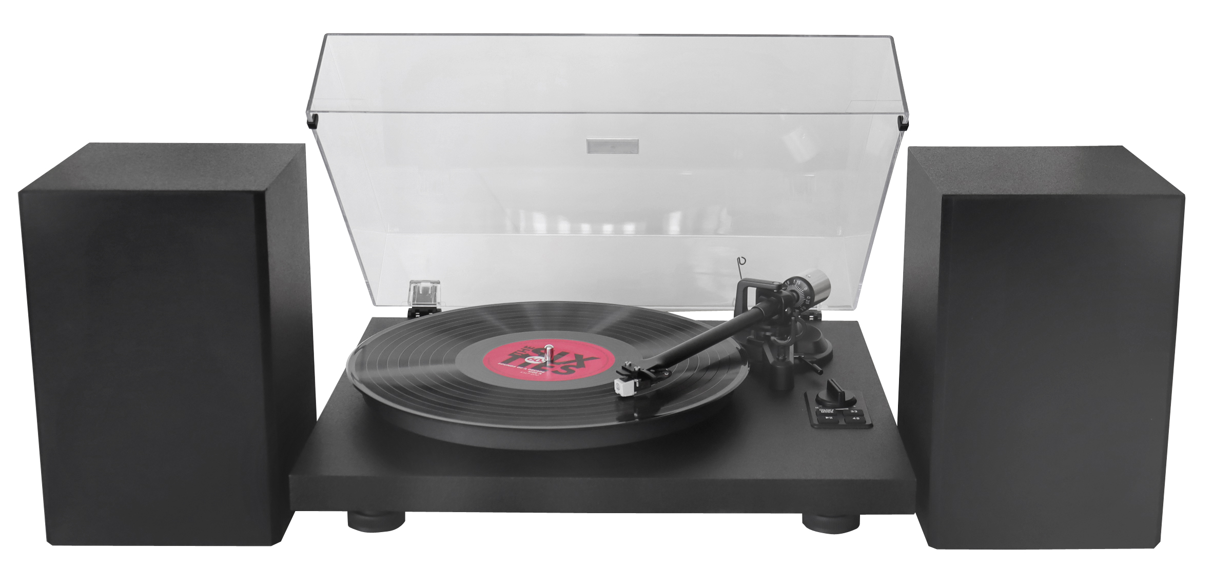 Plattenspieler mit Bluetooth®, PC-encoding. 2 Wege Bass Reflex Lautsprechern