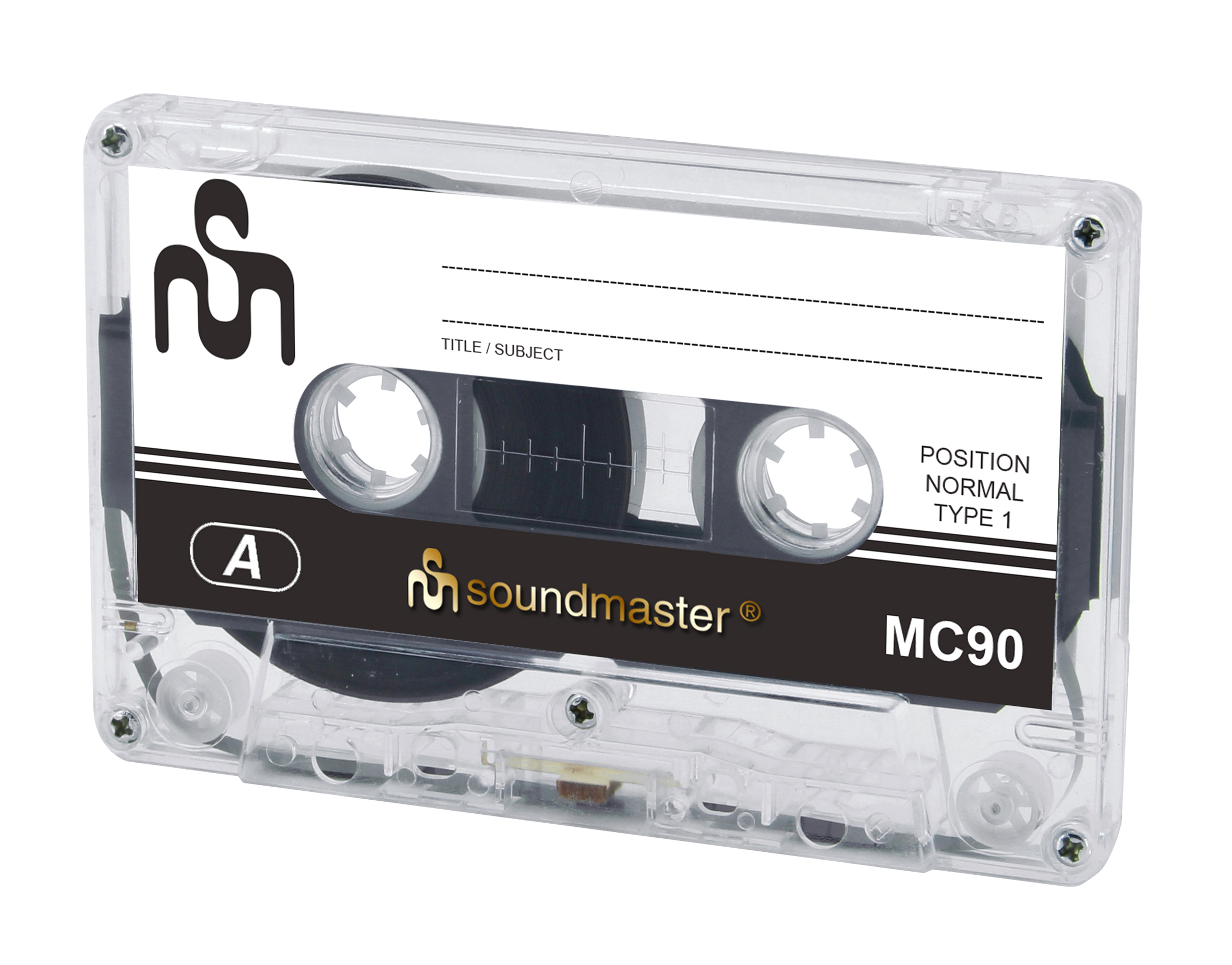soundmaster -  IEC1 Leerkassette im 5er Pack