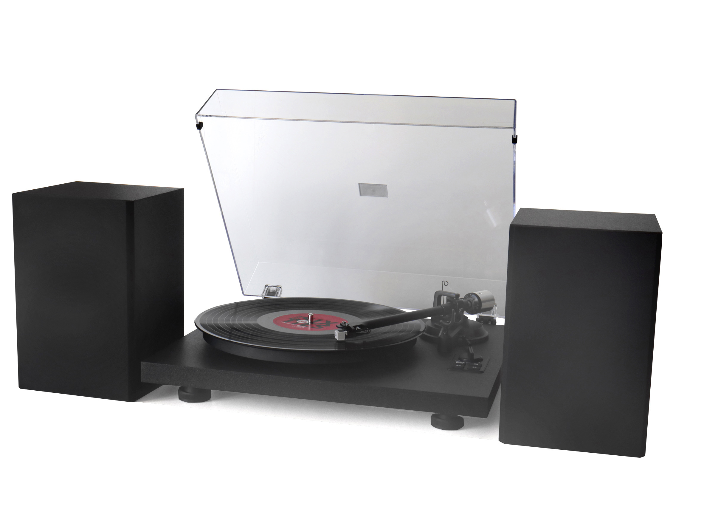 Plattenspieler mit Bluetooth®, PC-encoding. 2 Wege Bass Reflex Lautsprechern