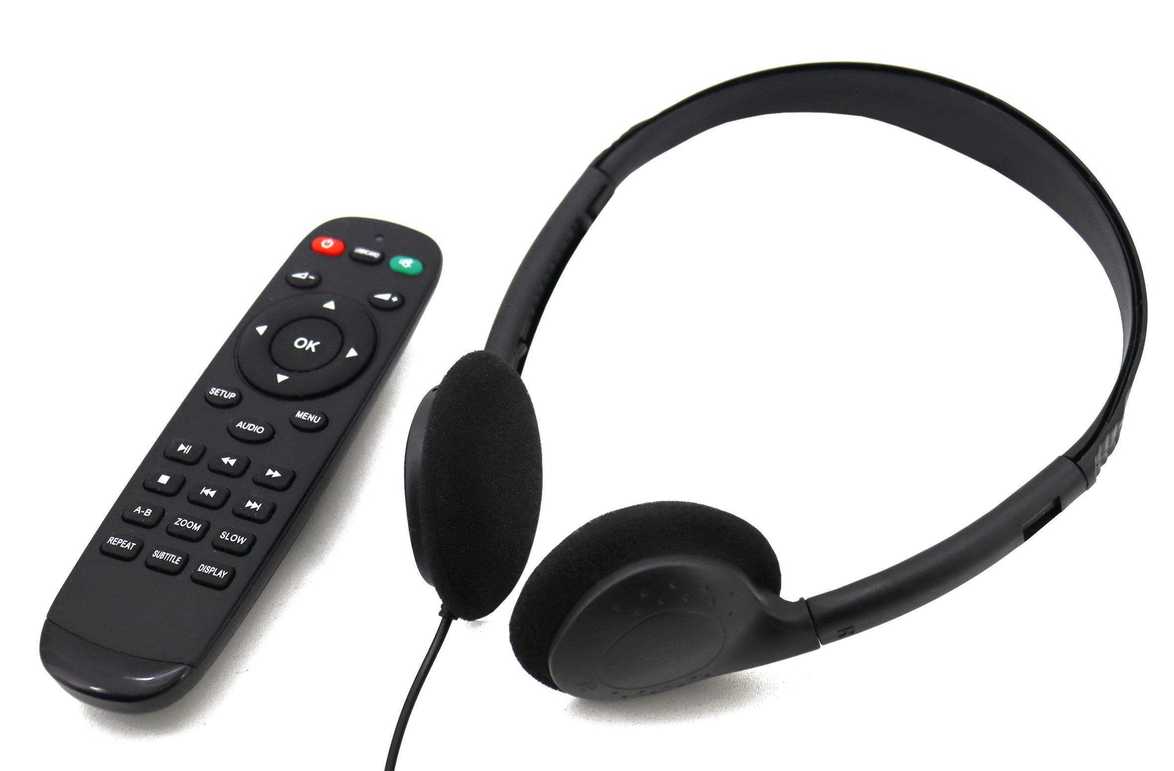 Tragbarer DVD-Spieler mit zwei 25,6 cm LCD-Bildschirmen