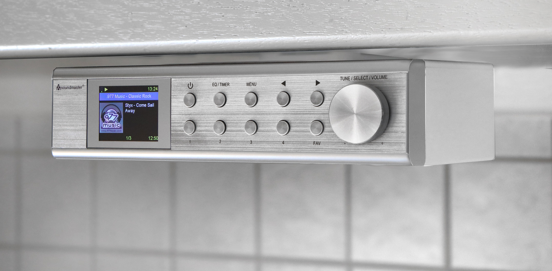 Internet/DAB+ Küchenunterbauradio mit Bluetooth®