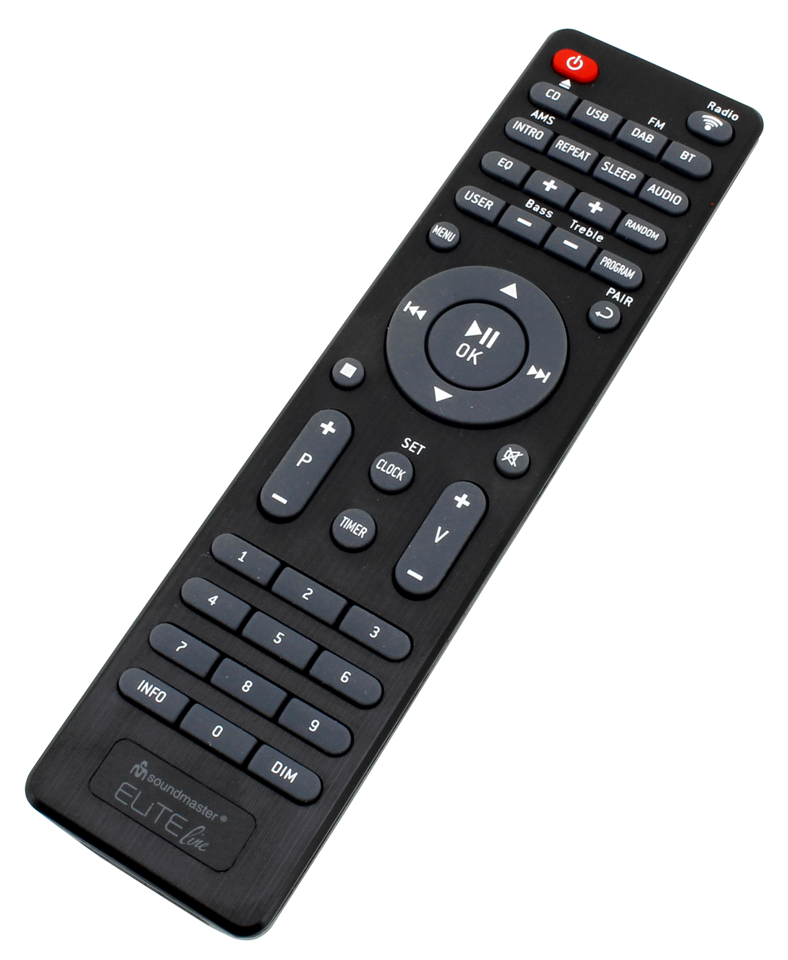 Stereo HiFi music centre with WLAN-internet/DAB+/FM-radio, CD/MP3, USB, Bluetooth®, APP control
