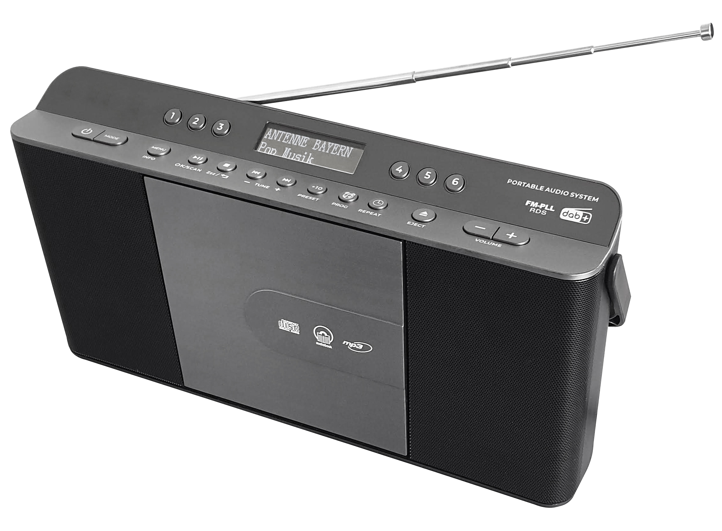DAB+/UKW Radio mit CD/MP3, USB