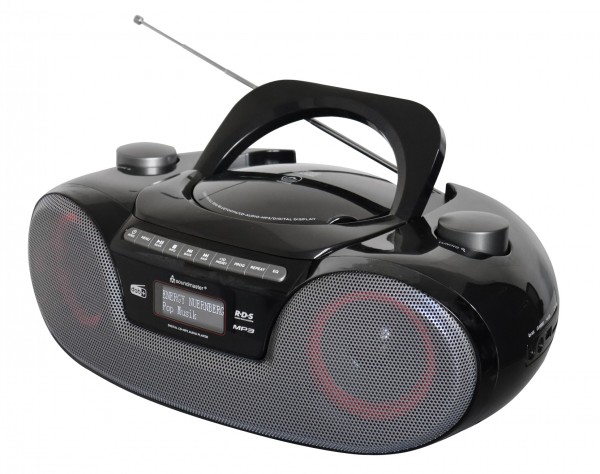 Boombox mit DAB+/UKW, CD/MP3, USB/SD, Bluetooth®