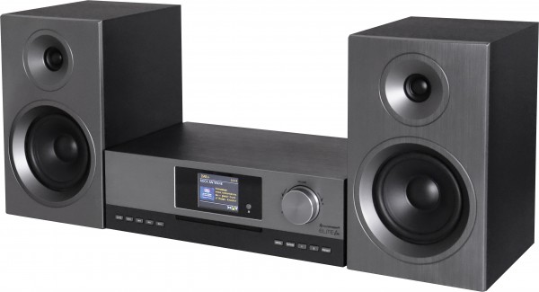 Soundmaster Stereo HiFi Musikcenter mit WLAN-Internet/DAB+/UKW-Radio, CD/MP3, USB, Bluetooth®, APP-Steuerung