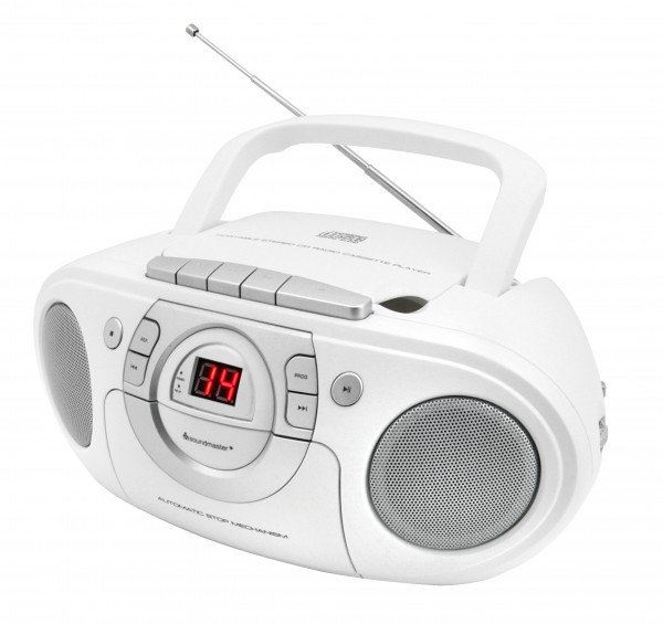 CD Boombox with FM radio and cassette player
