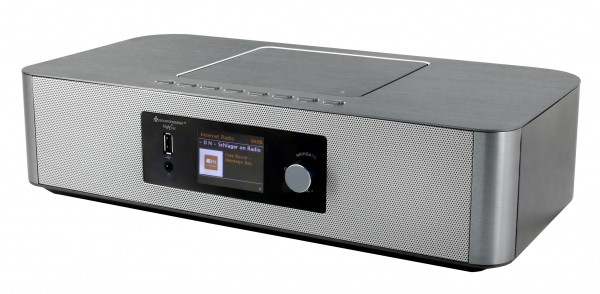 Soundmaster Stereo Musikcenter mit WLAN-Internet/DAB+/UKW-Radio, CD/MP3, USB, Bluetooth®, APP-Steuerung